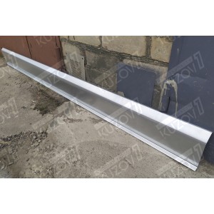 ПОРОГ (ЛЕВЫЙ) РЕМКОМПЛЕКТ, НАРУЖНАЯ ЧАСТЬ, ОЦИНКОВКА 1.1 ММ, БЕЛАРУСЬ - фото