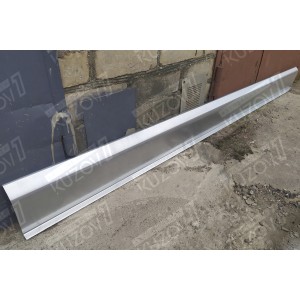 ПОРОГ (ПРАВЫЙ) РЕМКОМПЛЕКТ, НАРУЖНАЯ ЧАСТЬ, ОЦИНКОВКА 1.1 ММ, БЕЛАРУСЬ - фото