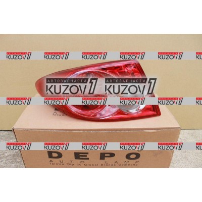 Задний фонарь (левый) наружный, DEPO для MAZDA 6 2002-2005 - фото