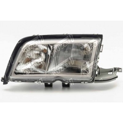 Передняя фара (левая) DEPO для Mercedes C (W202) 1993-2000 - фото