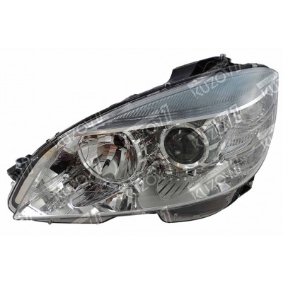 Передняя фара (левая) TYC для Mercedes C (W204) 2007-2010 - фото