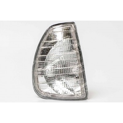 Указатель поворота (правый) Белый, DEPO для Mercedes E (W123) 1976-1985 - фото