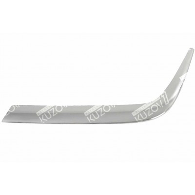 Хром молдинг заднего бампера (левый) TYG для Mercedes E (W124) 1993-1995 - фото