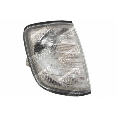 Указатель поворота (правый) Белый, TYC для Mercedes E (W124) 1984-1993 - фото