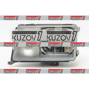 ПЕРЕДНЯЯ ФАРА (ЛЕВАЯ) 1984-1989, СЕРЫЙ ОТРАЖАТЕЛЬ, DEPO