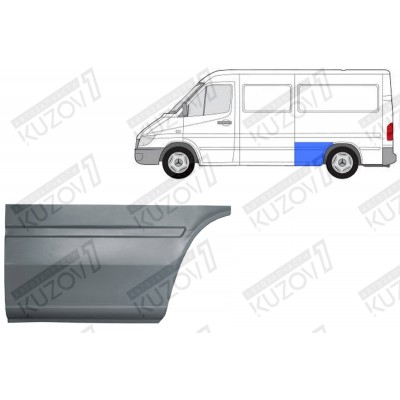 Крыло Заднее (левое) Передняя Часть Klokkerholm для Volkswagen LT 1996-2006 - фото