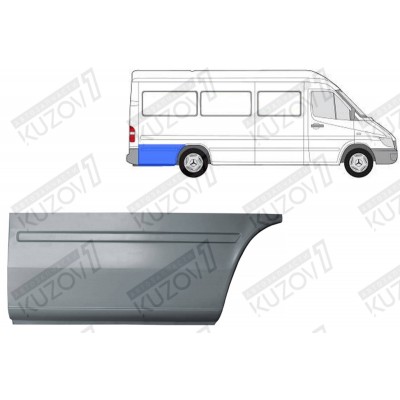 Крыло Заднее (правое) Задняя Часть POTRYKUS для Mercedes Sprinter 1995-2000 - фото