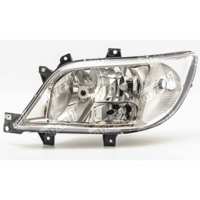 Передняя фара (левая) DEPO для Mercedes Sprinter 2000-2006 - фото