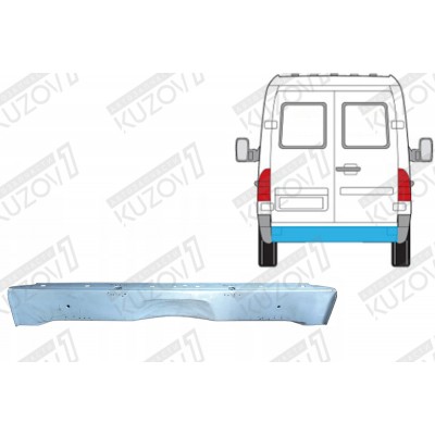 Панель Задняя, POTRYKUS для Volkswagen LT 1996-2006 - фото