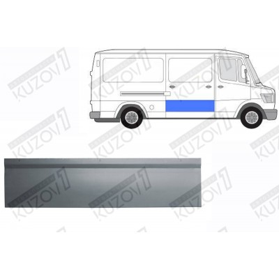 Дверь Боковая Сдвижная (правая) POLCAR для Mercedes T1 (207-410) 1977-1995 - фото