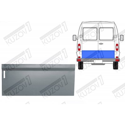 Дверь Задняя (левая) 33 См Potrykus для Mercedes T1 (207-410) 1977-1995 - фото