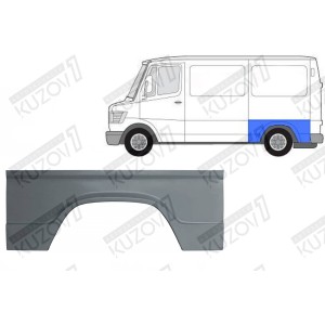 КРЫЛО ЗАДНЕЕ (ЛЕВОЕ) РЕМКОМПЛЕКТ, КОРОТКАЯ БАЗА, 0.8 ММ, ПОЛЬША