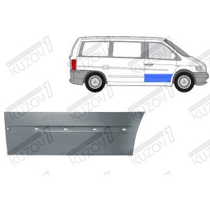 ДВЕРЬ ПЕРЕДНЯЯ (ПРАВАЯ) НИЖНЯЯ НАРУЖНАЯ ЧАСТЬ, ОРИГИНАЛ, 0.8 ММ, ПОЛЬША - фото