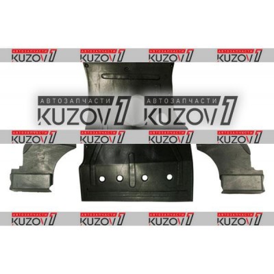 Защита Двигателя Центральная + 2 Боковые (пластик) Cdi, Florimex для Mercedes VITO 1996-2003 - фото