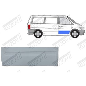 ДВЕРЬ ПЕРЕДНЯЯ (ПРАВАЯ) НИЖНЯЯ НАРУЖНАЯ ЧАСТЬ, ОРИГИНАЛ, 0.8 ММ, ПОЛЬША  - фото