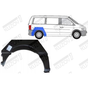 АРКА ЗАДНЯЯ (ПРАВАЯ) ОРИГИНАЛ, 1.0 ММ, ДАНИЯ - фото