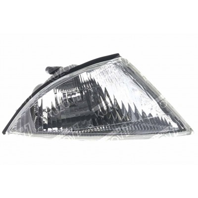 Указатель поворота (правый) Белый, DEPO для Mitsubishi Carisma 1995-1999 - фото