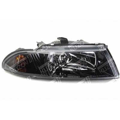 Передняя фара (правая) Темная, DEPO для Mitsubishi Carisma 1999-2004 - фото