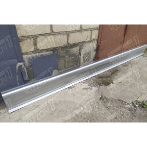 ПОРОГ (ПРАВЫЙ) РЕМКОМПЛЕКТ, НАРУЖНАЯ ЧАСТЬ, ОЦИНКОВКА 1.1 ММ, БЕЛАРУСЬ - фото