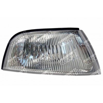 Указатель поворота (правый) Белый, DEPO для Mitsubishi Lancer 1997-2000 - фото