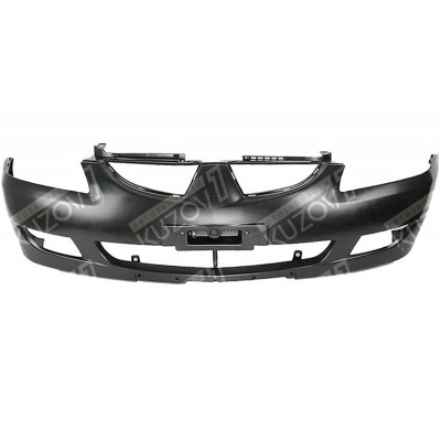 Бампер передний (черный) 2003-2005 TYG для Mitsubishi Lancer 2003-2007 - фото