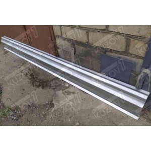 ПОРОГ (ЛЕВЫЙ) РЕМКОМПЛЕКТ, НАРУЖНАЯ ЧАСТЬ, ОЦИНКОВКА 1.1 ММ, БЕЛАРУСЬ - фото