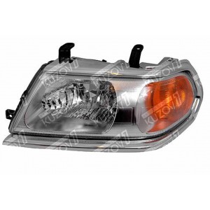 ПЕРЕДНЯЯ ФАРА (ЛЕВАЯ) ХРОМ РАМКА / СВЕТЛАЯ ВНУТРИ, TYC - фото
