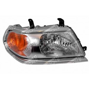 ПЕРЕДНЯЯ ФАРА (ПРАВАЯ) ХРОМ РАМКА / СВЕТЛАЯ ВНУТРИ, TYC - фото
