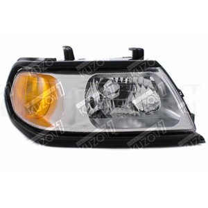 ПЕРЕДНЯЯ ФАРА (ПРАВАЯ) ЧЕРНАЯ РАМКА / СВЕТЛАЯ ВНУТРИ, DEPO