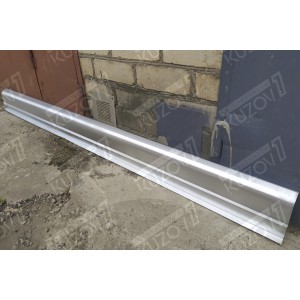 ПОРОГ (ЛЕВЫЙ) РЕМКОМПЛЕКТ, НАРУЖНАЯ ЧАСТЬ, ОЦИНКОВКА 1.1 ММ, БЕЛАРУСЬ - фото