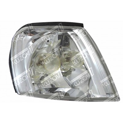 Указатель поворота (правый) Прозрачный, TYC для Mitsubishi Space Star 1998-2002 - фото