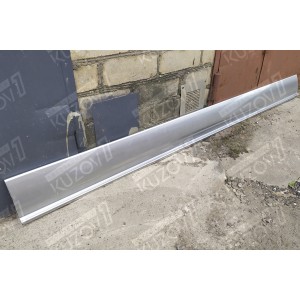 ПОРОГ (ПРАВЫЙ) РЕМКОМПЛЕКТ, НАРУЖНАЯ ЧАСТЬ, ОЦИНКОВКА 1.1 ММ, БЕЛАРУСЬ - фото