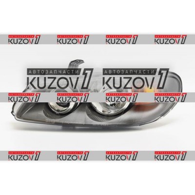 Передняя фара (левая) Серый Корпус, DEPO для Nissan ALMERA 2002-2006 - фото