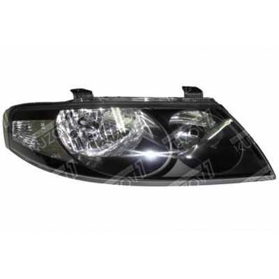 Передняя фара (правая) Темная, DEPO для Nissan ALMERA CLASSIC 2006-2013 - фото