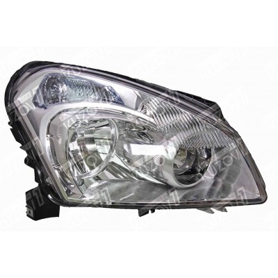 Передняя фара (правая) DEPO для Nissan QASHQAI 2007-2010 - фото