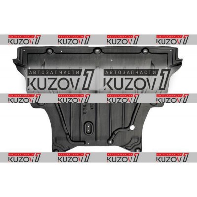 Защита двигателя (пластик) Дизель, Florimex для Nissan QASHQAI 2007-2010 - фото