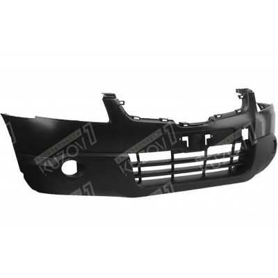 Бампер передний (черный) С Отв. Противотуманных фар PHIRA для Nissan QASHQAI 2010-2013 - фото