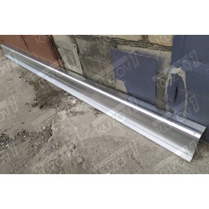 ПОРОГ (ЛЕВЫЙ) РЕМКОМПЛЕКТ, НАРУЖНАЯ ЧАСТЬ, ОЦИНКОВКА 1.1 ММ, БЕЛАРУСЬ - фото