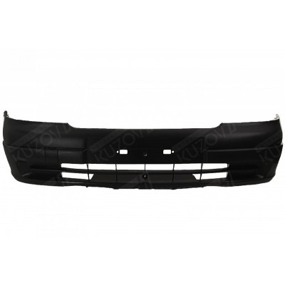 Бампер передний (черный) Без Отв Под Противотуманки, TYG для OPEL ASTRA G 1998-2005 - фото