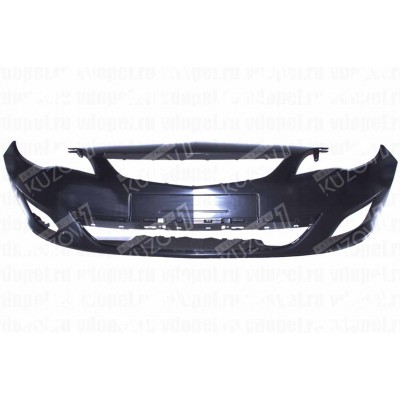 Бампер передний (серый) TYG для OPEL ASTRA J 2010-2012 - фото