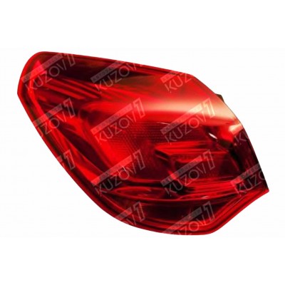 Задний фонарь (левый) наружный, Красный, TYC для OPEL ASTRA J 2010-2012 - фото