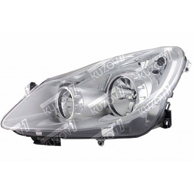 Передняя фара (левая) Хром, TYC для OPEL CORSA D 2006-2011 - фото
