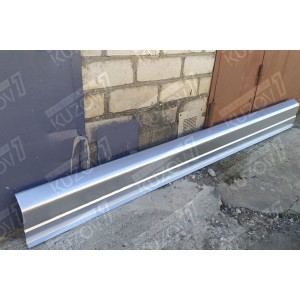 ПОРОГ (ПРАВЫЙ) РЕМКОМПЛЕКТ, НАРУЖНАЯ ЧАСТЬ, ОЦИНКОВКА 1.1 ММ, БЕЛАРУСЬ - фото