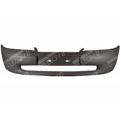 Бампер передний (черный) + Спойлер TYG для OPEL VECTRA B 1995-1998 - фото