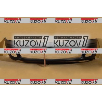 Бампер передний (черный) + Отв Под Противотуманки TYG для OPEL VECTRA B 1999-2002 - фото