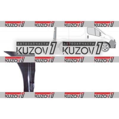 Крыло Заднее (правое) Передняя Часть Klokkerholm для OPEL VIVARO 2001-2006 - фото