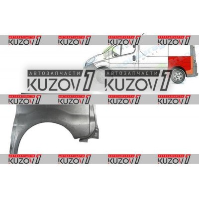 Крыло Заднее (левое) Klokkerholm для OPEL VIVARO 2006-2014 - фото