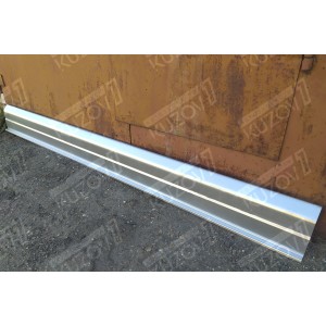 ПОРОГ (ЛЕВЫЙ) РЕМКОМПЛЕКТ, НАРУЖНАЯ ЧАСТЬ, ОЦИНКОВКА 1.1 ММ, БЕЛАРУСЬ - фото