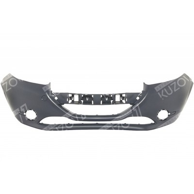 Бампер передний (грунтованный) PHIRA для PEUGEOT 208 2012-2016 - фото