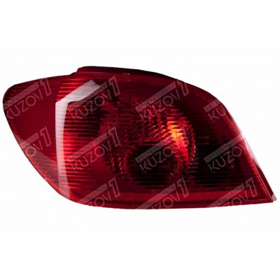 Задний фонарь (левый) DEPO для PEUGEOT 307 2000-2005 - фото